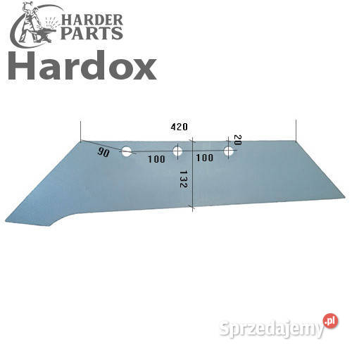 Lemiesz 18 HARDOX PK000008L części do pługa Suwałki