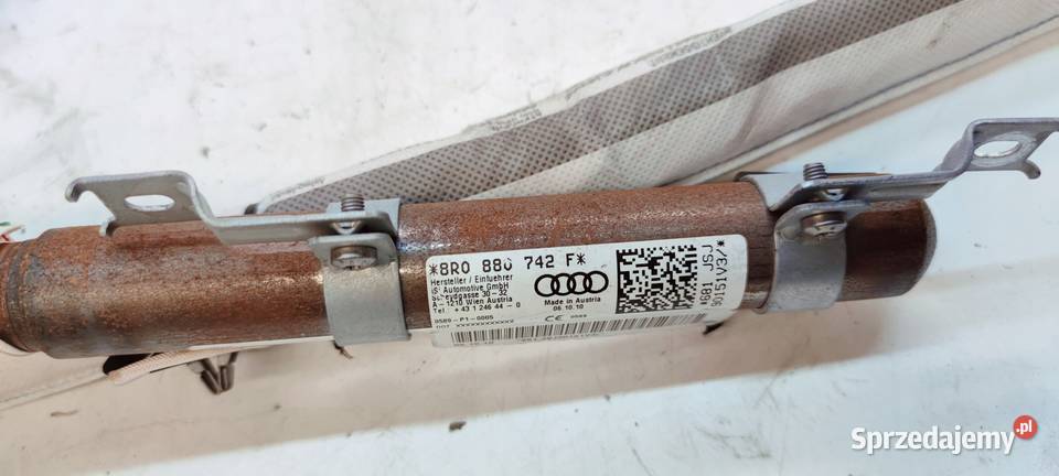 KURTYNA PRAWA AUDI Q5 8R 8R0880742F ORYGINAŁ Przystajń