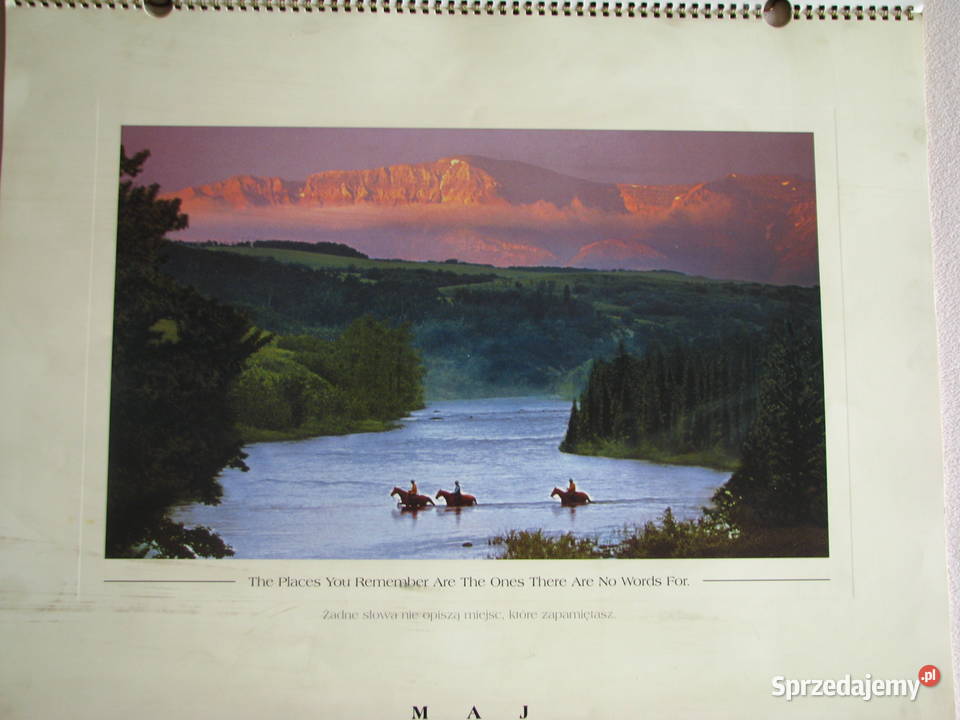 Kalendarz Marlboro Country 2001 r Brzegi