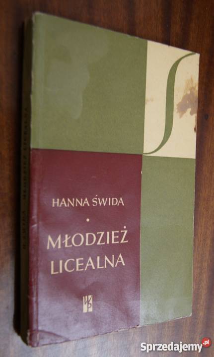 Hanna Świda Młodzież licealna 1963 Książki i Podręczniki Parczew