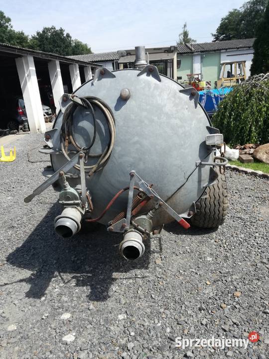 Beczkowóz beczka 4000l niemiecka ocynkowana nieuszkodzony Głubczyce sprzedam