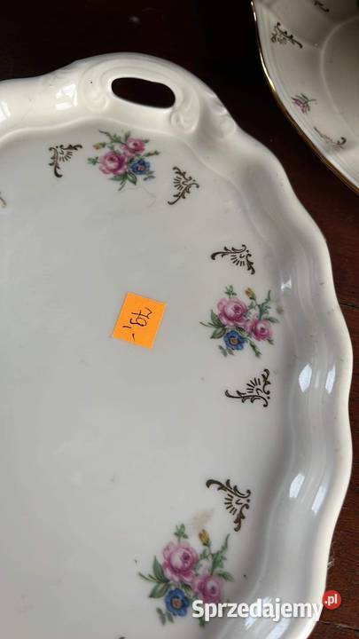 Patera tacka Furstenberg Germany Porcelana ecru Gdańsk