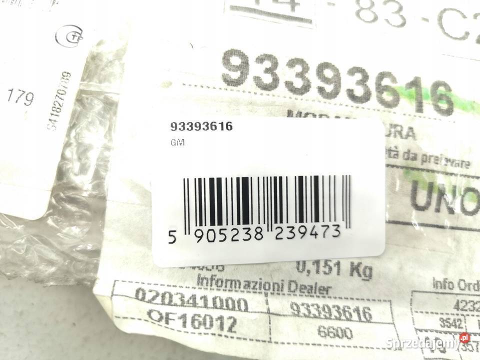 LISTWA OZDOBNA LEWY TYŁ OPEL MERIVA 20032010