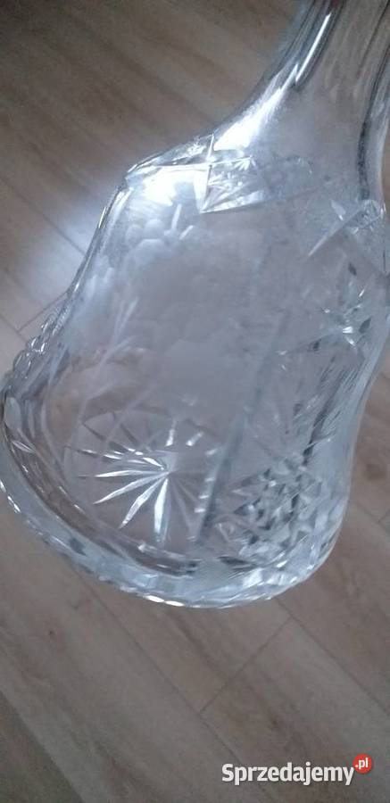 Kryształowa karafka prl Przedbórz
