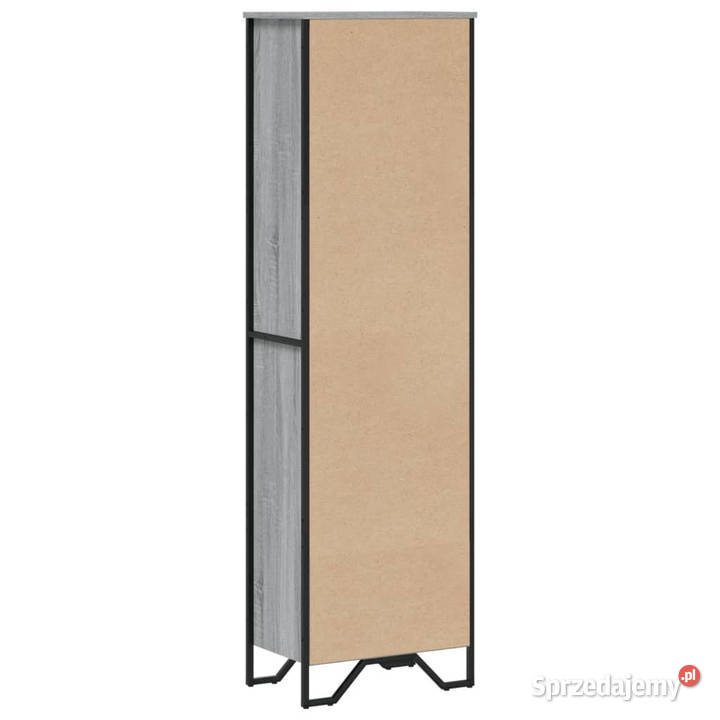 Regał szary dąb sonoma 50x31x169 materiał Warszawa