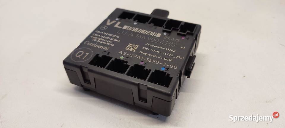 MERCEDES X117 CLA MODUŁ DRZWI A1669004102