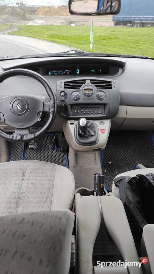 Renault scenic 16 16v z LPG ważne do 2028 r lakier metallic Samochody osobowe