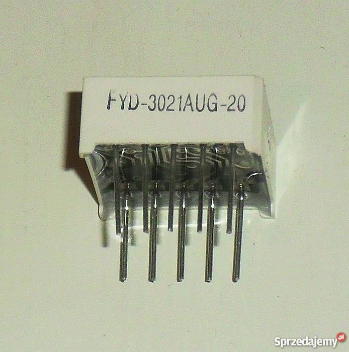 Wyświetlacz LED firmy FORYARD FYD3021AUG20 2x7mm Gliwice