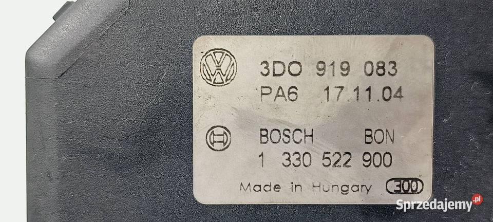 MODUŁ VOLKSWAGEN PHAETON 3D0919433 osobowe kujawsko-pomorskie Lipno