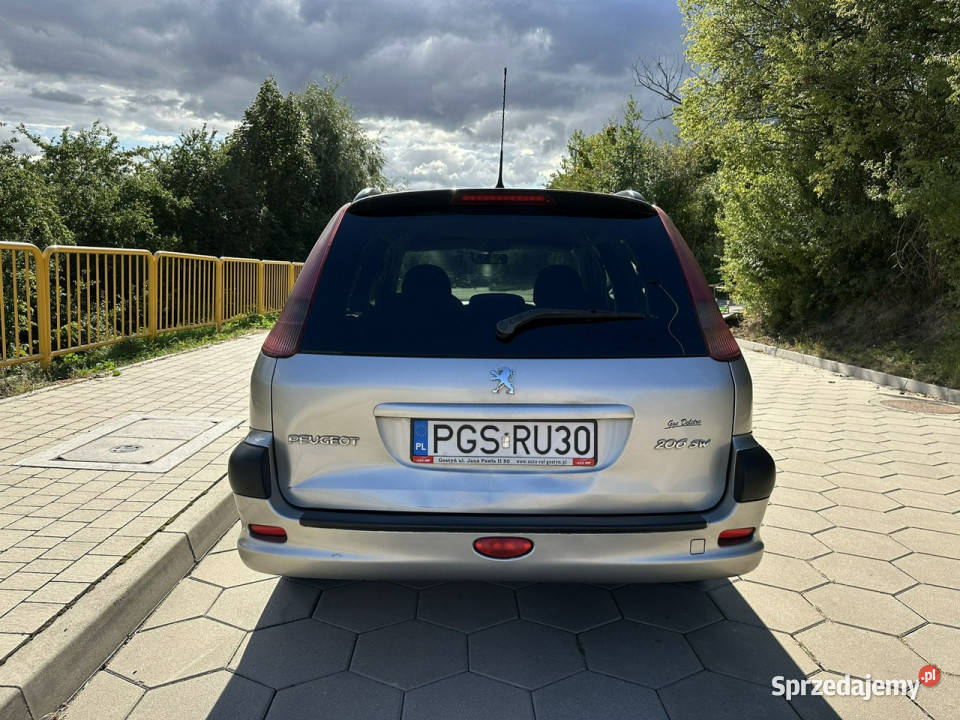 Peugeot 206 SW Peugeot 206 SW 20HDI 90 Klima klimatyzacja Motoryzacja Gostyń