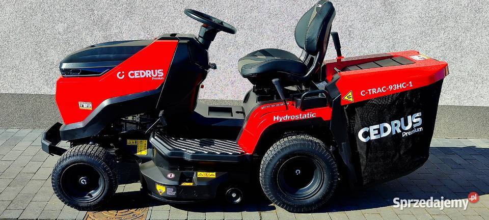 Kosiarka traktorek Cedrus CTrac 93HC1 Nowa pług