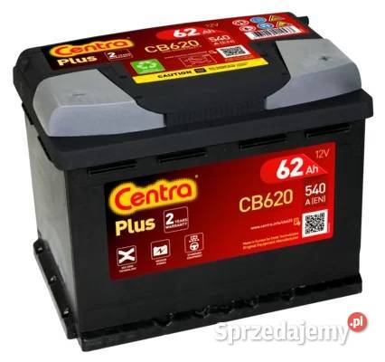 Akumulator Centra PLUS CB620 62Ah 540A Radom