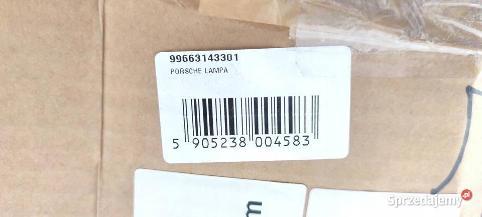 LAMPA TYŁ PORSCHE 911996 LEWA POMARANCZOWA