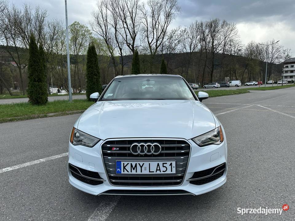 Audi A3 SLine 4x4 lakier biała perła felgi 19 immobilizer małopolskie Jawornik