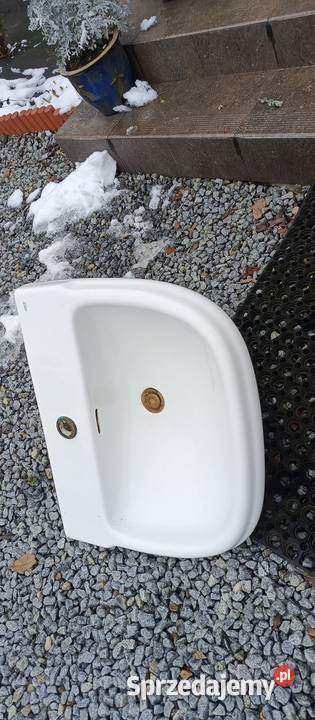 Umywalka lazienkowa Roca plus bateria biały Dąbrowa Górnicza