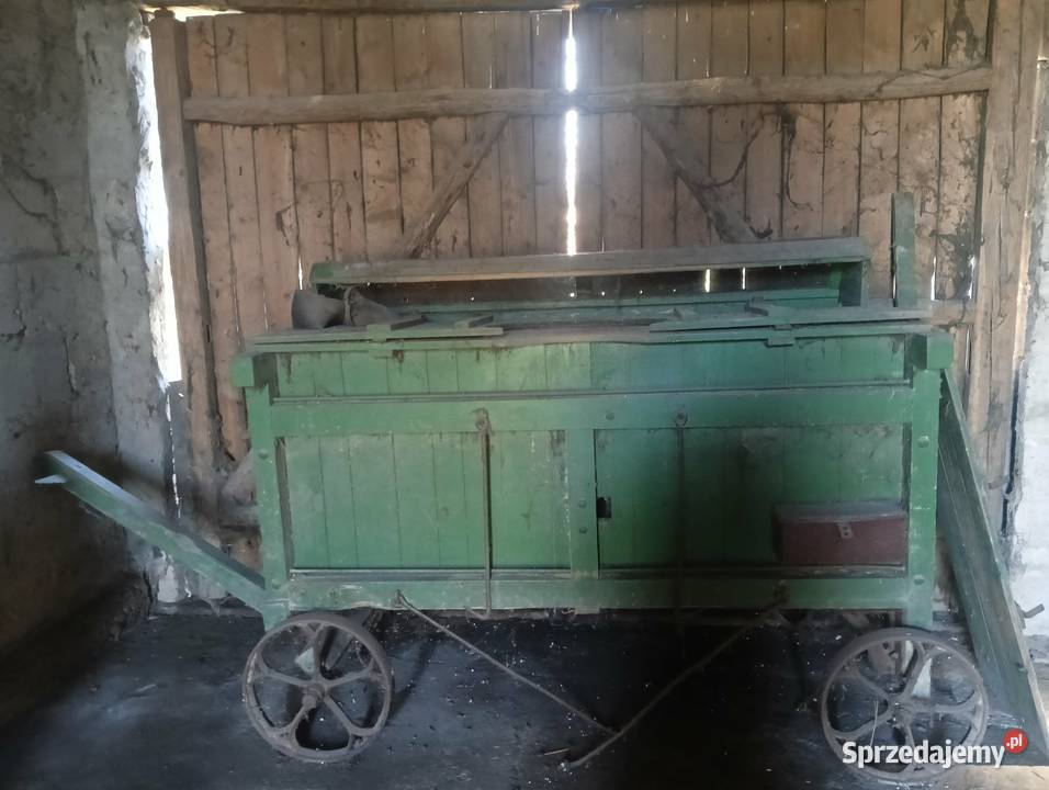 Zabytkowa Młocarnia Szerokomłotna MS 41 Rogoźno Brzesko