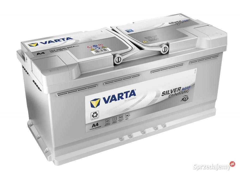 Akumulator 105Ah 950A VARTA Silver Dynamic A4 Tychy