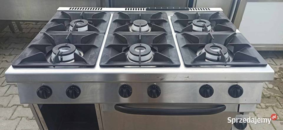 Kuchnia 6 palnikowa z piekarnikiem MC O Ostrów Wielkopolski