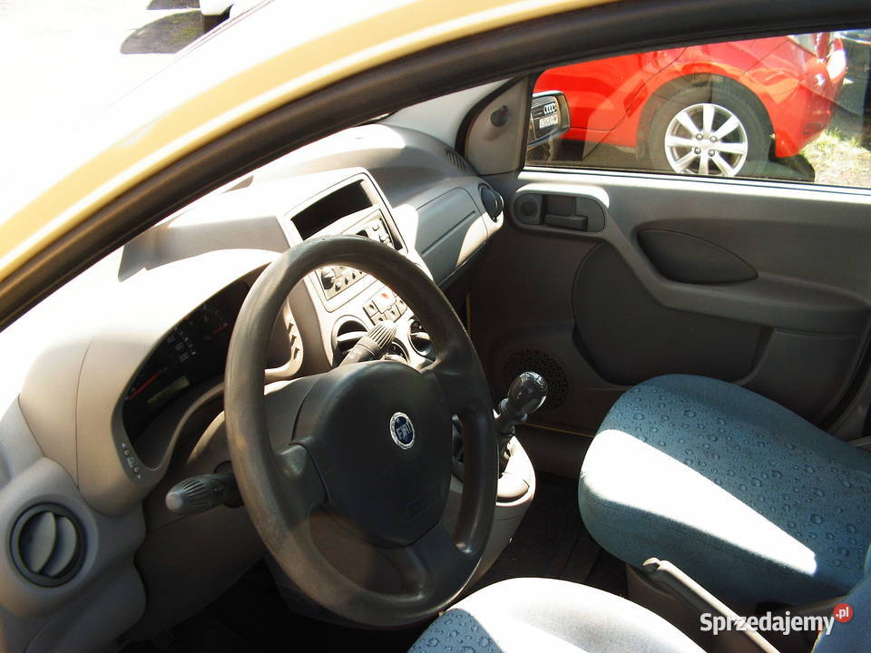 Fiat Panda 11 2003 r Salon Polska poduszka powietrzna wielkopolskie Września