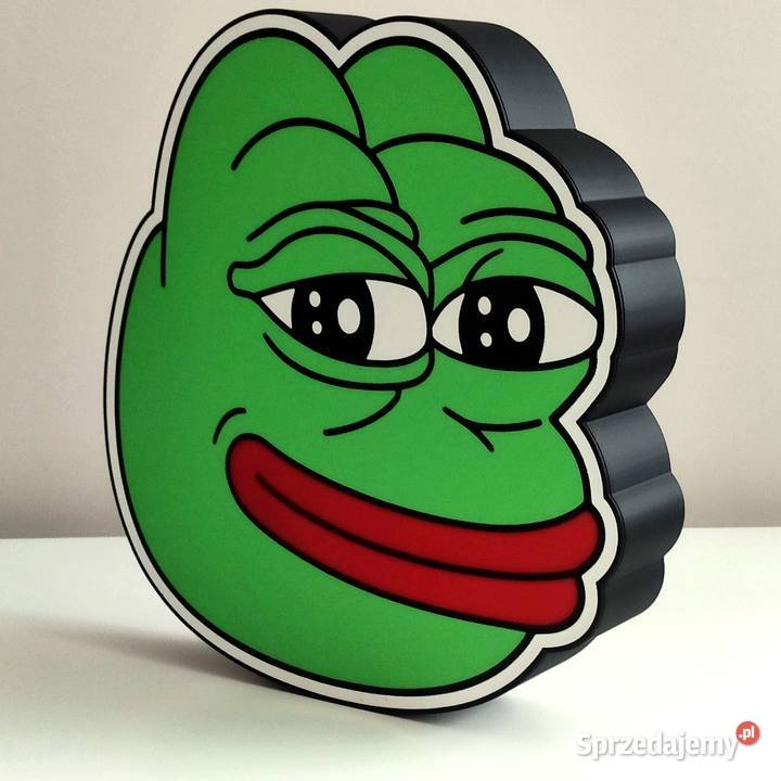 Żaba Pepe frog meme smutna żaba z memów lampka kujawsko-pomorskie Tuchola