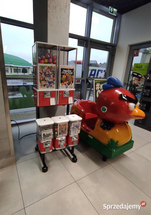 Automat Sprzedający kulki kapsuły piłki Wynajem Krosno