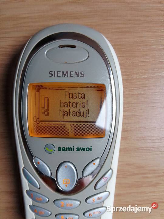 Kolekcjonerski SIEMENS A52 unikatowa edycja Sami śląskie Pszczyna