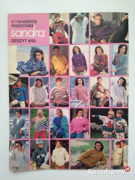 Modne Dzianiny Sandra 91993 miesięcznik Gdańsk