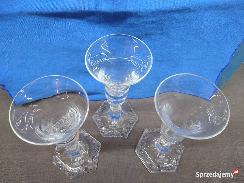 Świecznik Rosenthal Maria Kryształowa sygnowany Porcelana i szkło Antyki, Sztuka, Kolekcje wielkopolskie