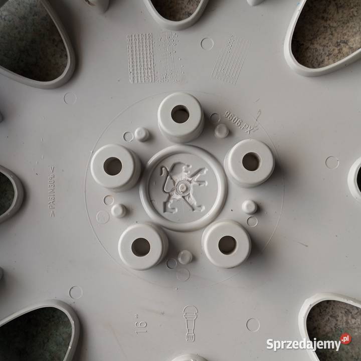 Kołpak Peugeot 16 oryginał 9606PX wysyłka Złotoryja