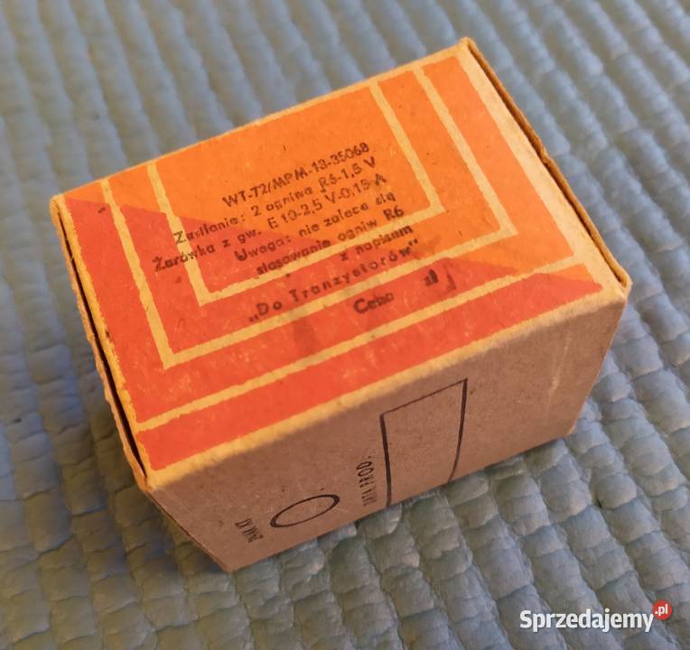 Latarka przyczepna LP1 pamiątka z okresu PRL Zielona Góra