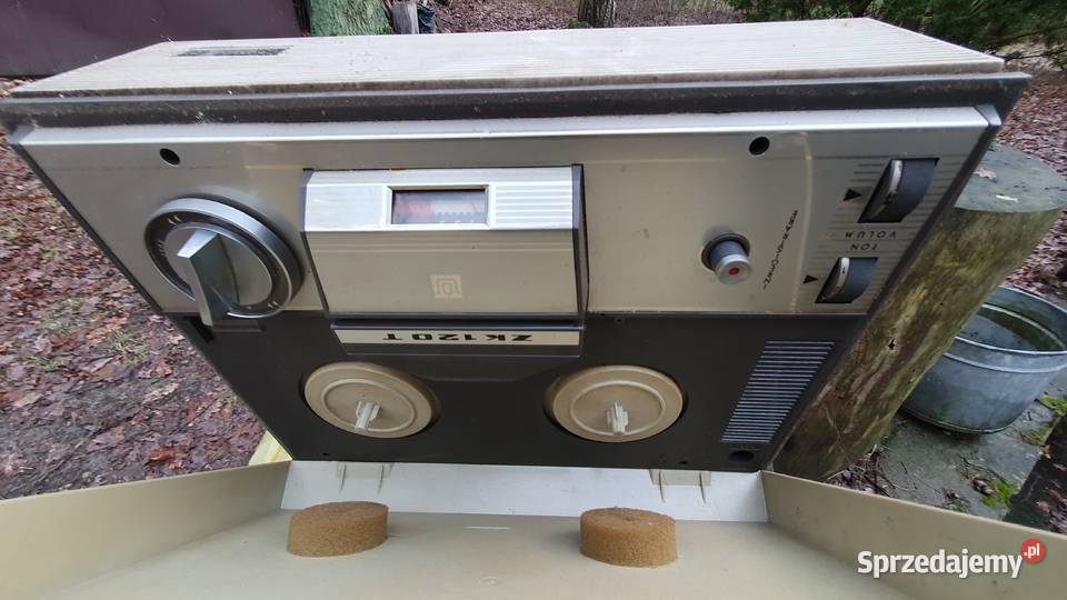 Magnetofon Szpulowy Radio UNITRA ZRKZK 120 T Warszawa