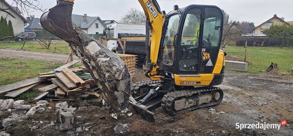 Minikoparka Nowa Huta Wykopy i roboty ziemne