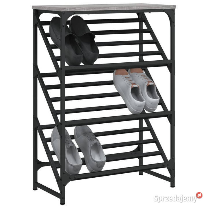 Stojak na buty szary dąb sonoma 60x30x85 Warszawa sprzedam