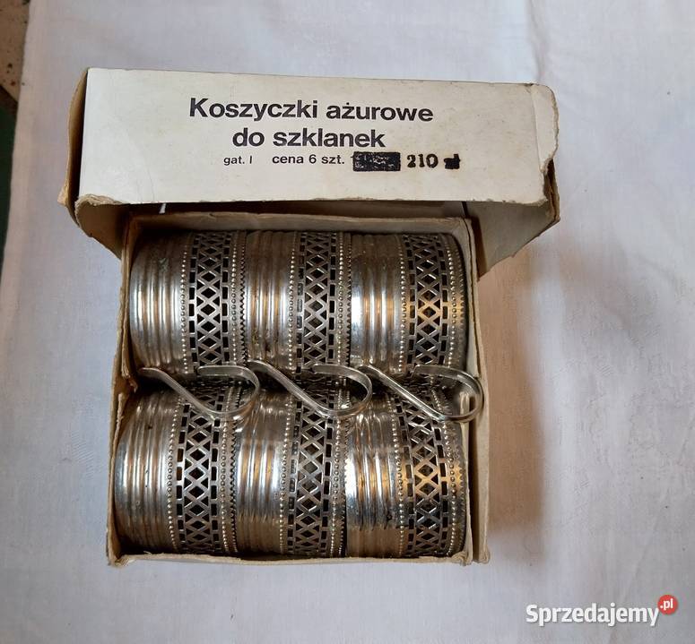 Koszyczki ażurowe do szklanek śląskie Częstochowa