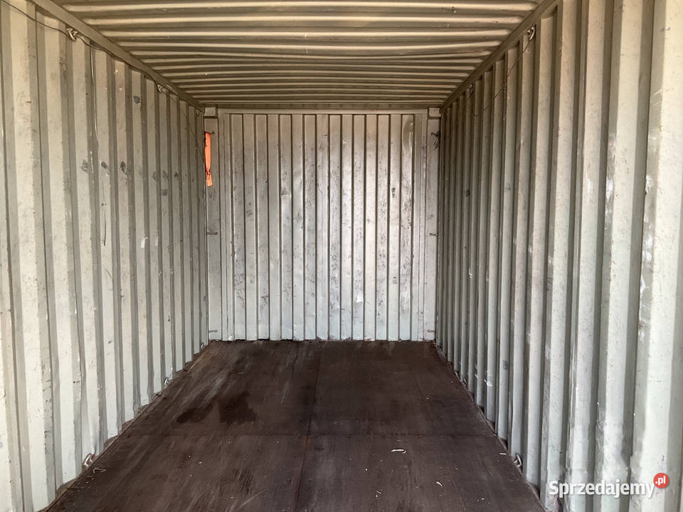 Kontener morski magazynowy 20DV 6 metrowy Ostrołęka