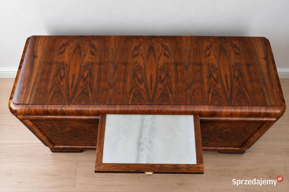 Komoda duża Art Deco antyk rzeźby Meble Poznań