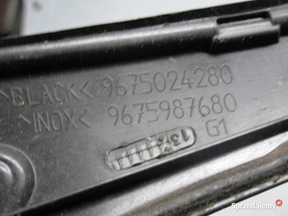 PEUGEOT 208 I 13r listwa błotnika lewa tył osobowe Części samochodowe