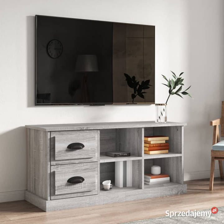 Szafka pod TV szary dąb sonoma 102x355x475 Warszawa sprzedam