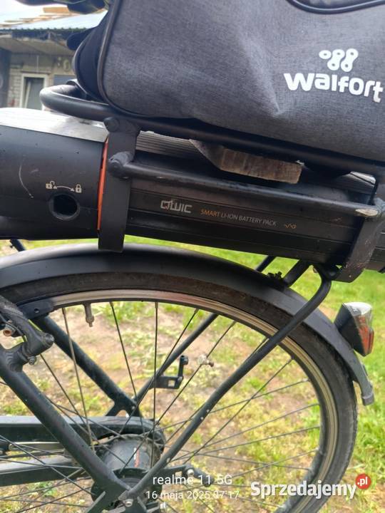 Rower qwic premium męski elektryczny sprzedam