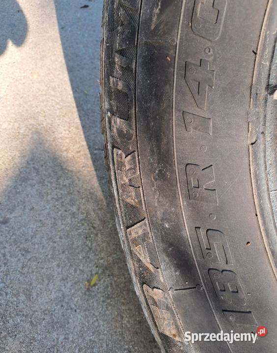 Opony przyczepa laweta 185r14c Pozostałe kujawsko-pomorskie sprzedam