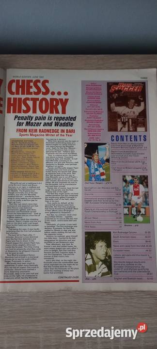 Magazyn sportowy piłki nożnej Angielski World śląskie