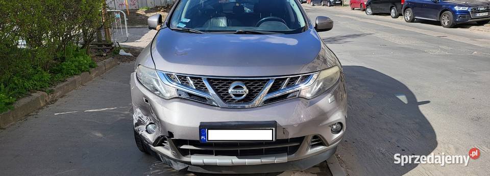 Nissan Murano 25 dCi 4x4 Premium 2012 polift kurtyny powietrzne Murano Warszawa