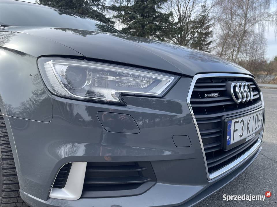 Audi A3 8V LIFT 20 TDI BEZ AdBlue QUATTRO Bang elektryczne szyby Nowa Sól