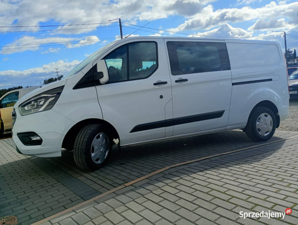 Ford Transit Custom doka 5osobowa longbrygadówka pełny VAT Ford Chełm Śląski