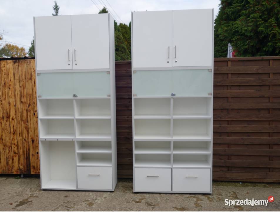 Wysoki regał biurowy Dostępne 2 sztuki Warszawa sprzedam