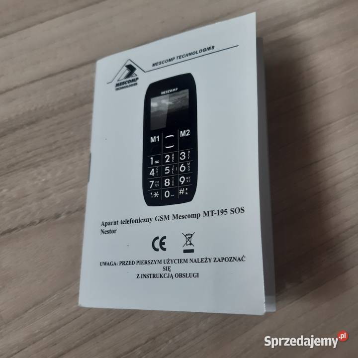Telefon Mescomp Nestor seniora uszkodzony Knurów