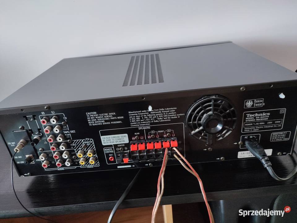 Technics SAGX470 stan Amplitunery Myszków