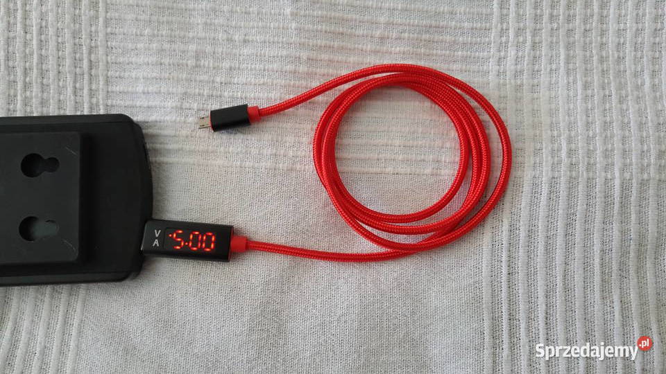 WOLTOMIERZ i AMPEROMIERZ w kablu USB mikro sprzedam