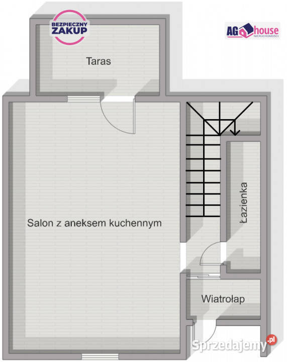 Dom bliźniak Gowino Zwycięstwa 10786 metrów