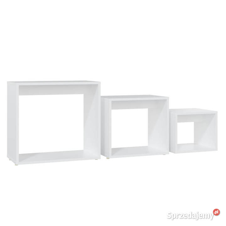 Stoliki wsuwane pod siebie 3 materiał Warszawa sprzedam